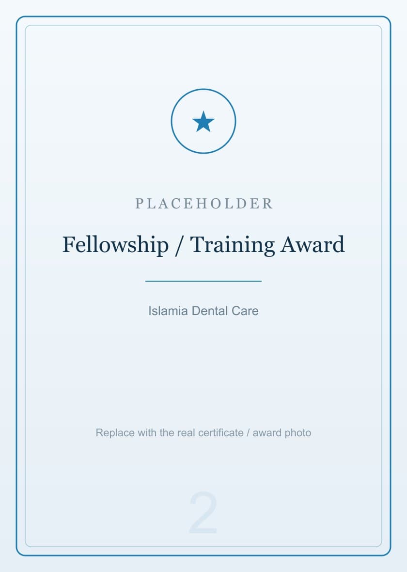 Fellowship / Training Award