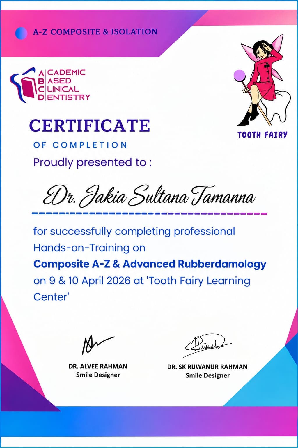 Membership Certificate