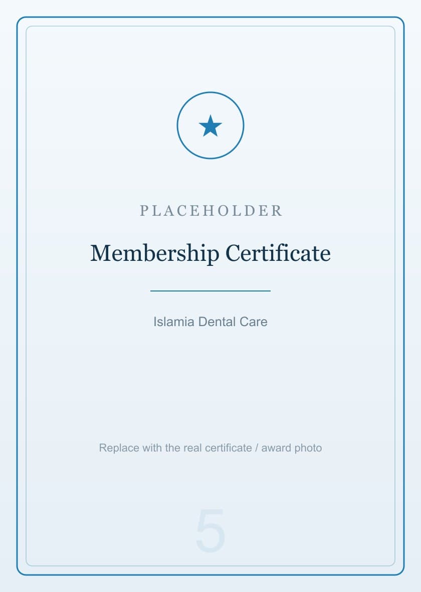 Membership Certificate